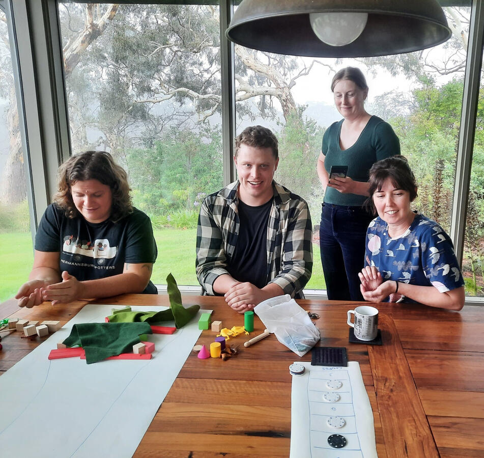 Bringing complex ideas to life through interactive game models.